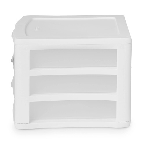Sterilite ClearView 3 Storage Drawer Organizer 2