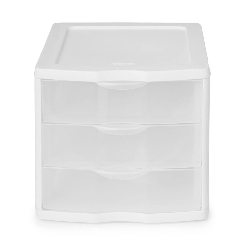 Sterilite ClearView 3 Storage Drawer Organizer 1