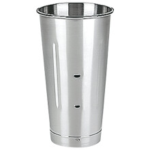 Waring Commercial Rustfrit St?l Malt Milkshake Mixing Cup 28 Ounces S?lv