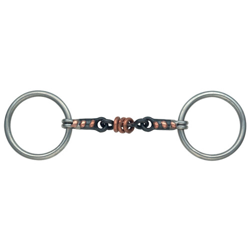 Shires Sweet Iron Copper Roller Snaffle (5 """")