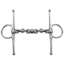 Shires FULL CHEEK BIT med WATERFORD MUNNSTYCKE (5")