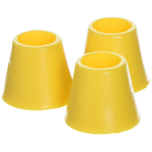 Markwort Knob Cuff Taper Grip, 3er-Pack (gelb) 1