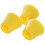 Markwort Knob Cuff Taper Grip, 3er-Pack (gelb) 1