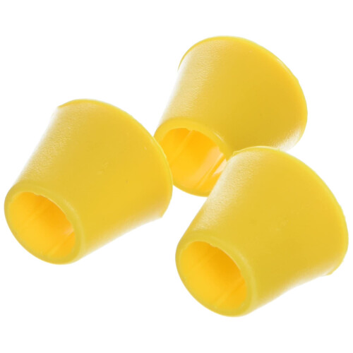 Markwort Knob Cuff Taper Grip, 3er-Pack (gelb)