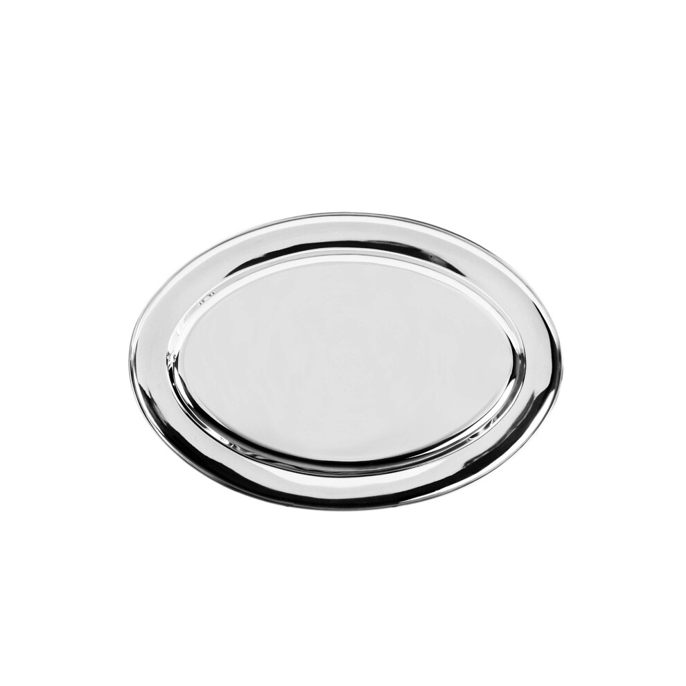 Plateau de service ovale Thunder Group SLOP020, 20 pouces