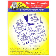 Transfer   ncia de bordados de ferro quente de motivos holandeses da tia Martha