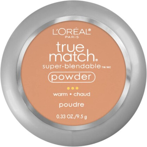 L'Oreal Paris True Match Super-Blendable Πούδρα, Suntan, 0.33 oz.
