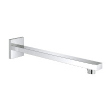 Grohe 27710000 Eurocube 11 1/4 Zoll Duscharm mit quadratischem Flansch, Starlight Chrom