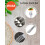 Conjunto de 3 Garfos IMUSA USA IMU-71111, Prata 4