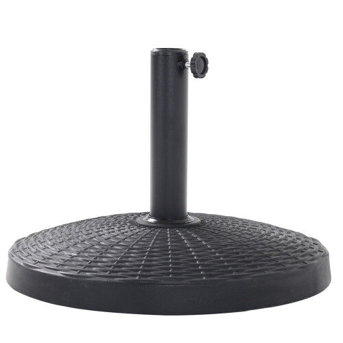 14KG Heavy-Duty 3D Woven Pattern Patio Umbrella Base 1