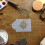 Designer Stencils Single Rosette Medallion Cake Stencil  Beigesemitransparent 3