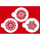 Stencils Stencils Modern Cookie Stencil Set bej/semi-transparent 1
