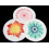 Stencils Stencils Modern Cookie Stencil Set bej/semi-transparent 2