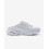Skechers Skechers γυναικεία D'lites Bright Sky Μόδα Παπούτσι, Λευκό/Ασημί, 10 Wide US 2