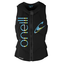O'Neill Women's Slasher Comp Vest Black/Black 4