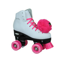 Epic Skates Pink Princess Tytt jen Quad Rullaluistimet Valkoinen Nuorten 3 PnkPncs03