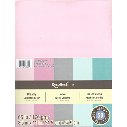 Χαρτόνι Recollections, 8 1/2" x 11" Ονειρεμένο - 50 Φύλλα
