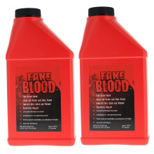 Sangue falso - 2 pacote 2, 16 on   as de sangue de palco para maquiagem de monstros de vampiro