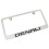 GMC Denali Chrome Metal registreringsskyltram 1