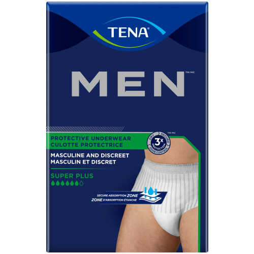 Tena Tena Incontinence Underwear for Men  Protective  Medium/Large  16 Count