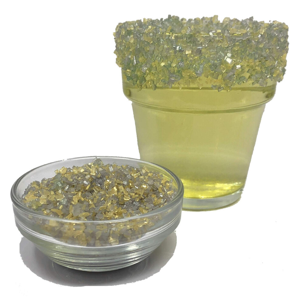 Snowy River Jewels Cocktailzucker, Ganz Nat Rlich, Koscher, Gold- Und Silber-Cocktailrand, 113 Ml, Jewels-image