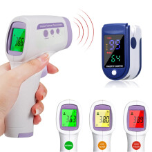 Digital Infrared Non Contact Forehead Thermometer Infrared Thermometer Back Light Display
