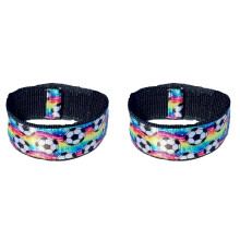 Jalkapallo Sleeve Scrunchies Tie Dye (pari) ALKUPERISTEN USA:n keksijlt Soccer Sleeve telineet jalkapallo Flexers Jalkapallohihan kreet myyty yl