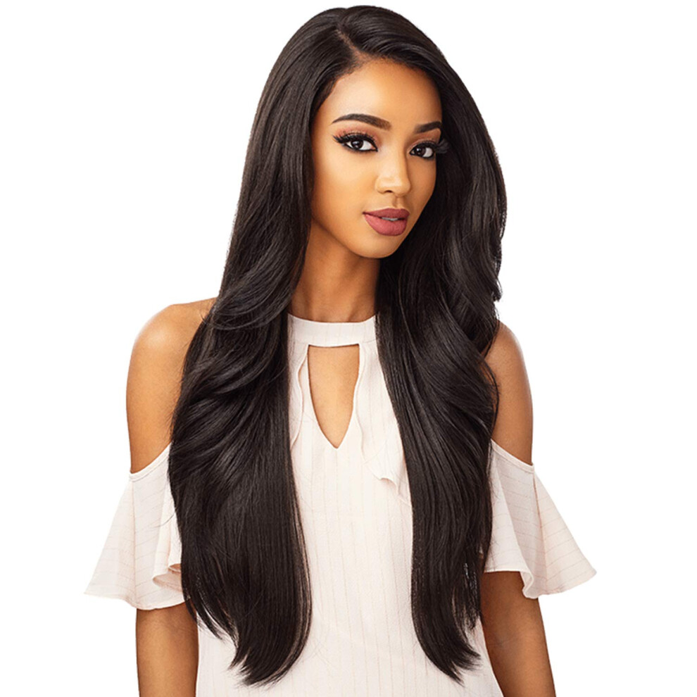 Sensationeel Unisex Sensationnel Synthetic Fiber Cloud9 What Lace? 13""X6"" Swiss Lace Wig - Morgan (Flamboyagecaramel)