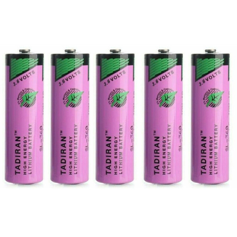 5X Tadiran Sl-360 Tl-5903 Battery 2400Mah For Siemens 6Es7971-0Ba00 628677593030