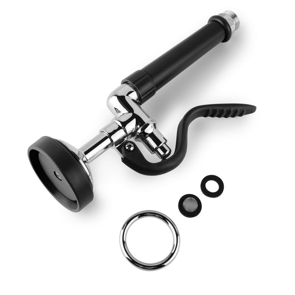 Cwm Pre Rinse Sprayer Commercial Sink Faucet Spray Valve Chrome Finish 750904955646