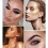 AKARY Face Glitter Ροζ Σκιά Υψηλής Λάμψης Makeup Καλλυντικά Ρουζ (#01 Pearl White) 5