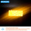 WELNENT E-Mark DOT CCC 2pcs Rectangle Reflector Self Adhesive Stick on 2