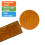 WELNENT E-Mark DOT CCC 2pcs Rectangle Reflector Self Adhesive Stick on 3