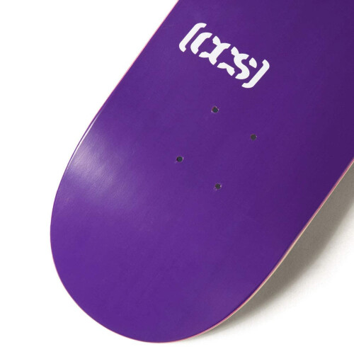 CCS [CCS] Logo Skateboard Deck Purple 8.25 """" 2