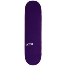 [CCS] Logo Skateboard Deck Purple 8.25 """"
