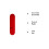 CCS [CCS] Logo Skateboard Deck Red 7.00 """" 5