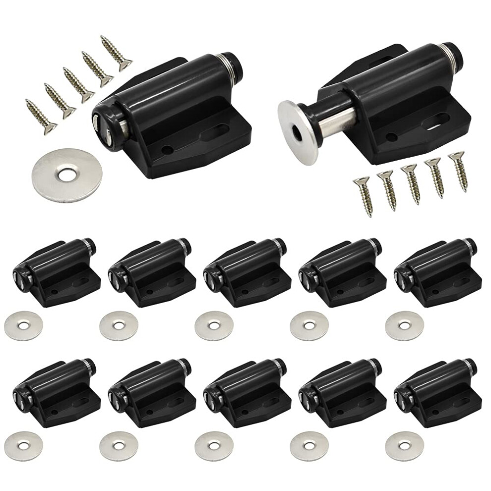 12-Pack Magnetische Aanraak-Duw-Om-Deurvergrendeling Voor Zware Deurduwers-image