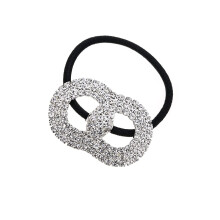 Xiwstar Fashion Bling Crystal tekojalokivi hiussolmiot Hiusnauhat Hiuskydet Hiuskuminauhat Hiusrenkaat Scrunchies Hiustarvikkeet Hiuspanta naisten t