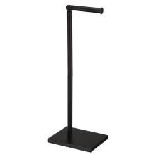 Free Standing Bathroom Toilet Paper Holder Stand with Reserve  Stainle