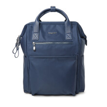 Batoh Baggallini Soho - Cestovn batoh na notebook pro eny - Lehk vodeodoln taka na zavazadla French Navy
