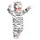 UNDERWRAPS Baby's Tijgerkostuum Jumpsuit Wit Groot (2T-4T) 1