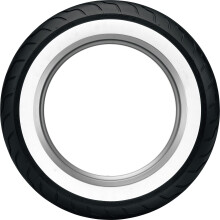 Dunlop American Elite Whitewall Hinterreifen (breite Wei  wand / MU85B16)