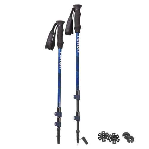 Yukon Charlies Advanced Trekking Poles  Fast Lock Adjustment System  T