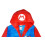 Super Mario Κουστούμι Παιδικής Φόρμας Super Mario, Μάριο, 8 3