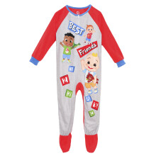 Cocomelon Toddler Infant Footed Blanket Sleeper Pyjamas Gr? st?rrelse 2t