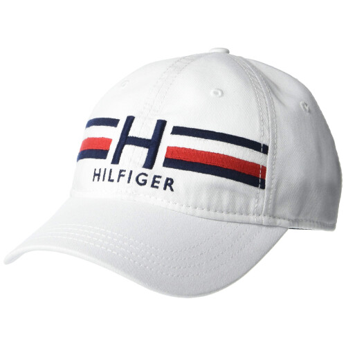 Tommy Hilfiger Tommy Hilfiger Herr Ira Baseball Cap Klassisk Vit