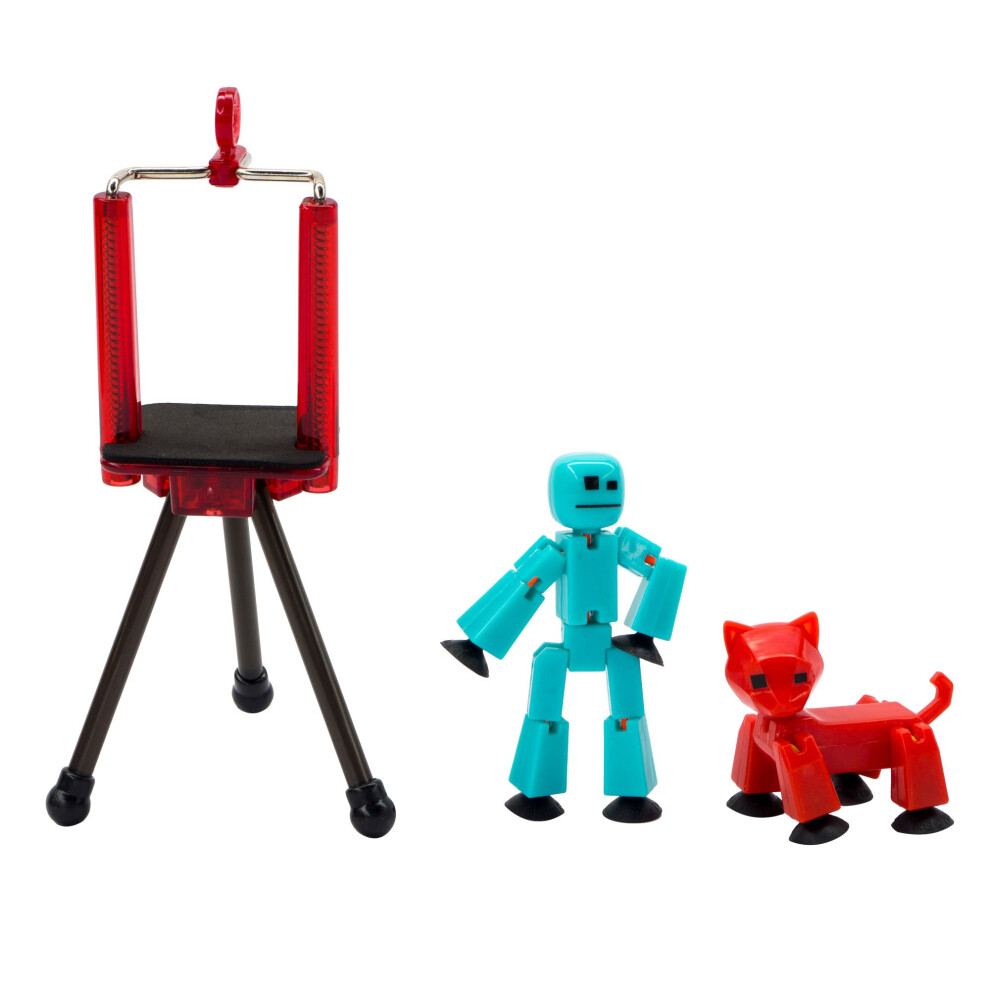 Leksakskjul Toy Shed Tst615a Stikbot Studio Series 2 (1 Stikbot + 1 Animal + 1 Tripod) Multicolor