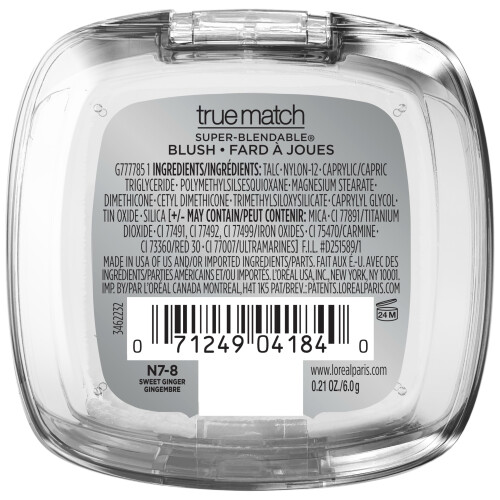 L’Oréal Paris L'Oreal Paris True Match Super-Blendable Ρουζ, Sweet Ginger, 0.21 Oz (Η Συσκευασία Μπορεί Να Διαφέρει) 1