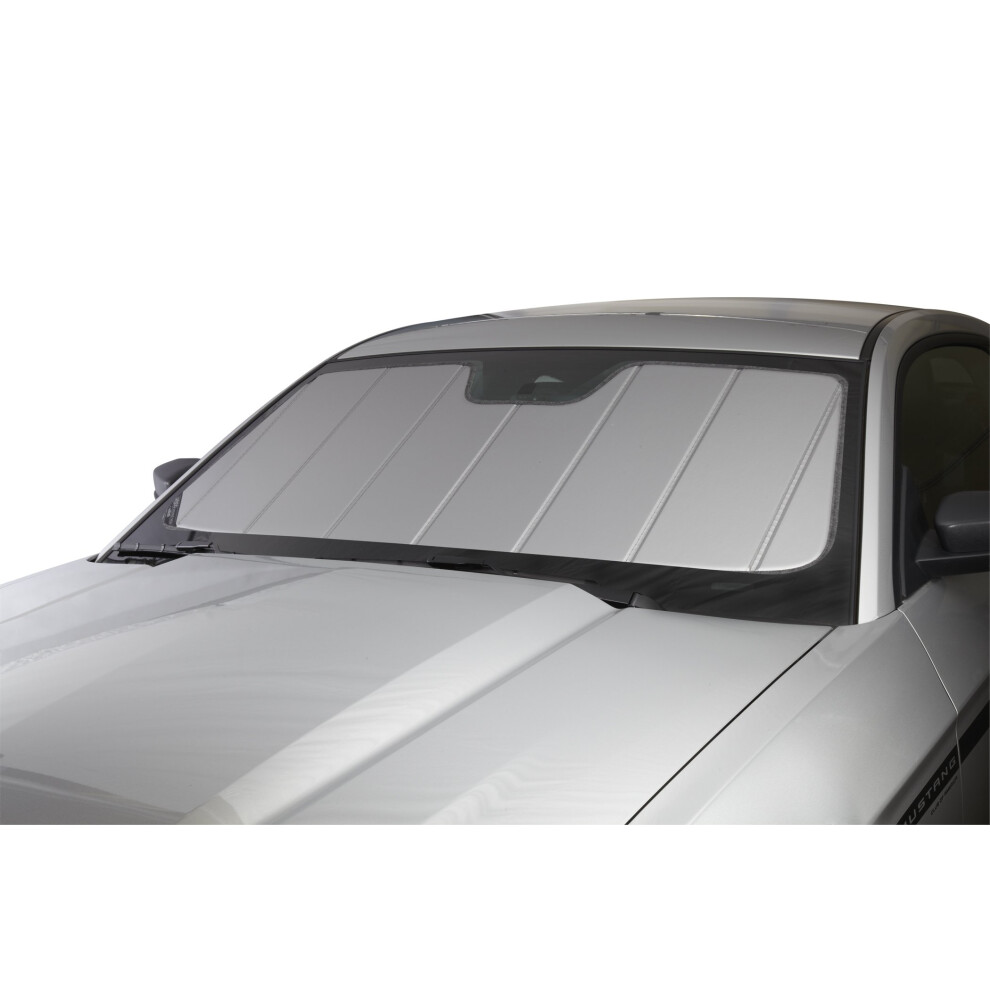 covercraft UVS100 custom Sunscreen UV11475SV compatible with Select Ford F-250F-350 Models Silver