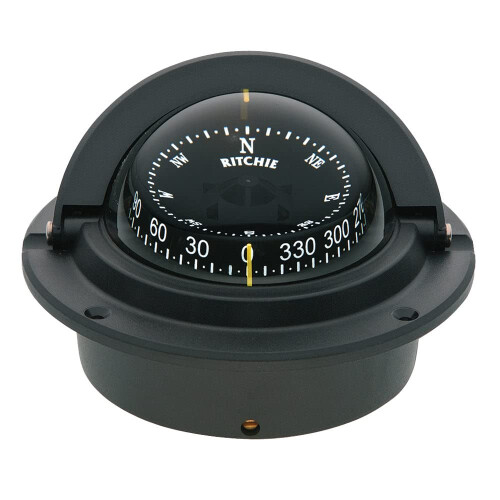 Ritchie Compass, montage encastr   , 3"" Combi, noir